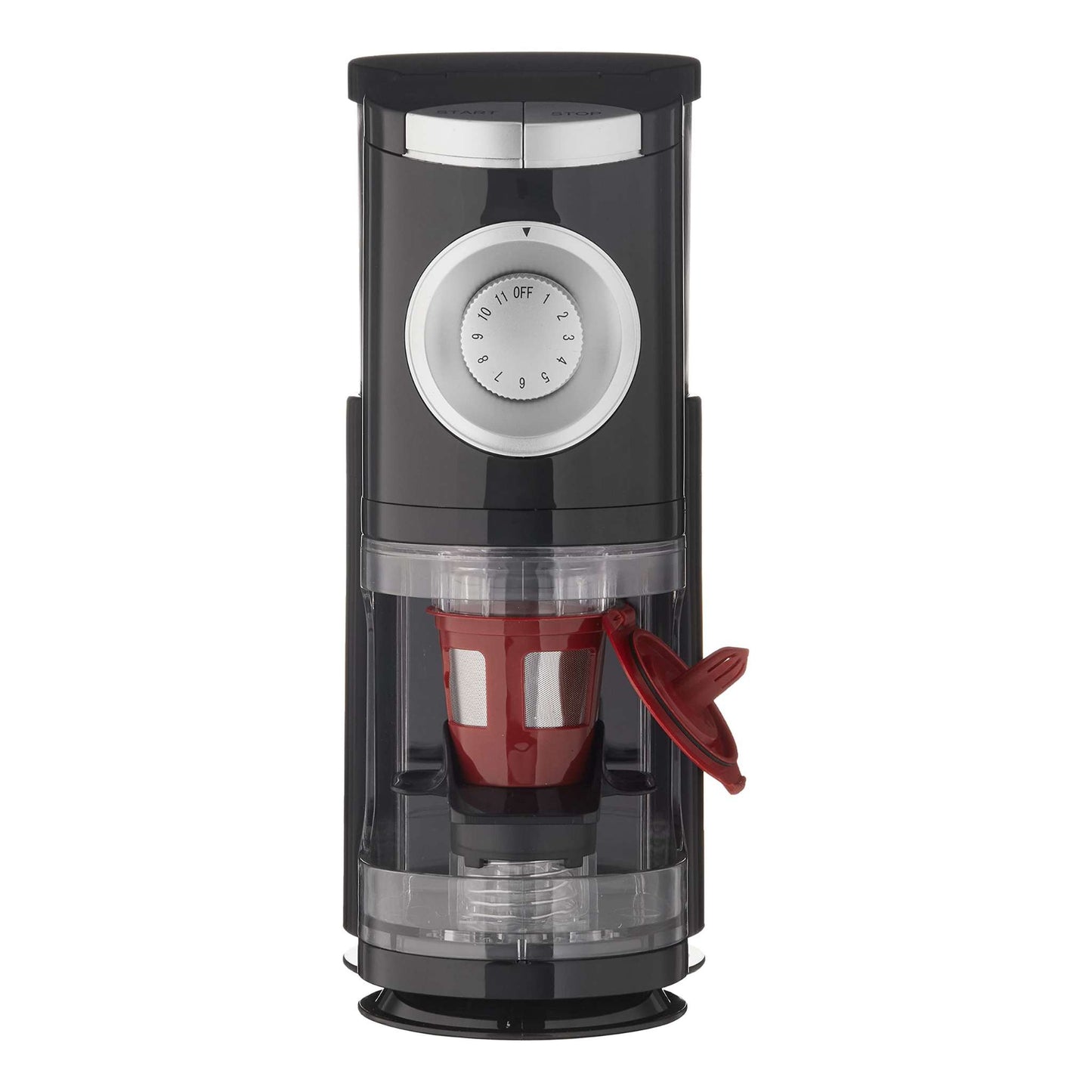 2-in-1 Automatic Single Serve Coffee Grinder for Coffee Pods