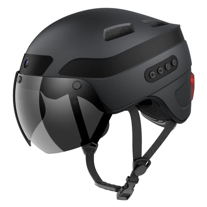 Smart Helmet with Camera, Bluetooth & Safety Lights