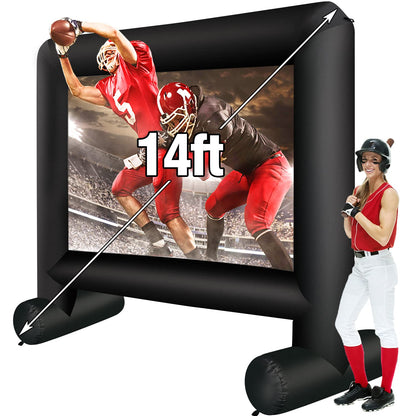 14-20FT Inflatable Indoor and Outdoor Movie Projector Screen