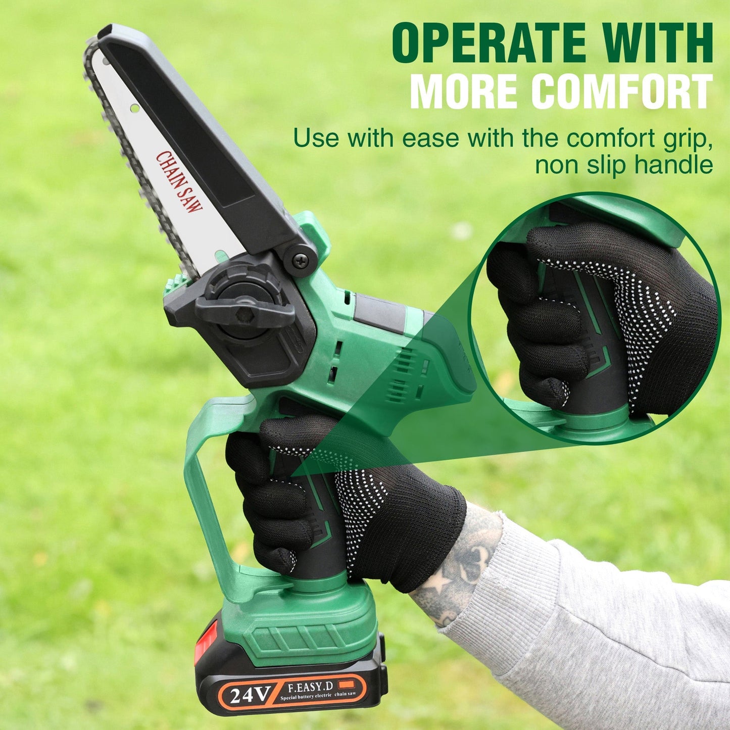 HGT Mini Electric Chainsaw 2.0