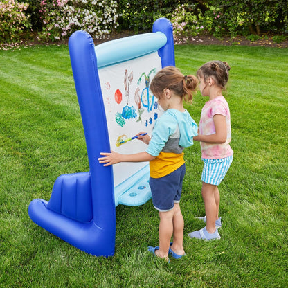 Inflatable Art Adventure: Indoor & Outdoor Double-Sided Art Easel