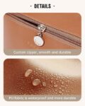 Waterproof Travel Makeup Bag - Large Capacity Organizer with Handle